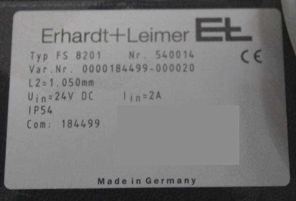 FS 8201_Erhardt+Leimer_Light transmitter